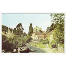 Town Street Lastingham Postcard North Yorkshire District Publishing Co