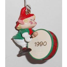 1990 Hallmark Keepsake Ornament Hark! It's Herald