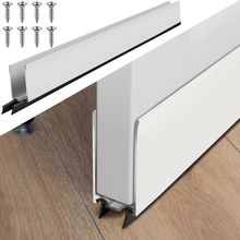 1 Pack 1" X 36" Storm Door Sweep Replacement Bottom Sweep Aluminum Expander for