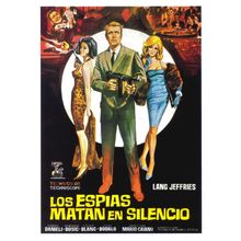 Spy Strikes Silently 01 Poster Canvas Movie Film Print A0 A1 A2 A3 A4 A5 A6 Art