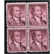 1954/1968 Michel 668A - fine used (o) - block of 4