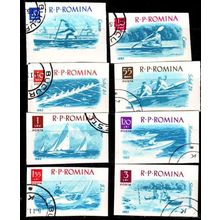 RUMÄNIEN ROMANIA [1962] MiNr 2056-63 ( O/used ) Sport geschnitten