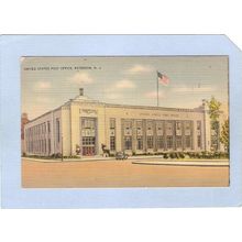 New Jersey Paterson US Post Office Street Scene Intersection w/Old Car Par~2474