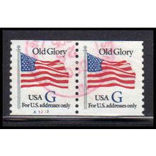 Used 2890 32c G Old Glory Very Fine CNP Left A1222 PA1538