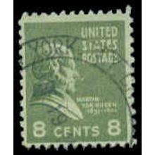 Used 813 8c Martin Van Buren Just Clears M07862