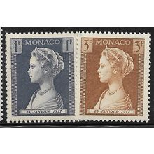 1957 Michel 569+571 - MLH (*)