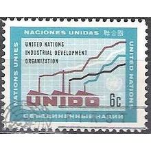 United Nations 1968 Michel 200 O Cote (2007) 0.20 € Organisation UNIDO