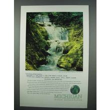 1962 Michigan Tourism Ad - Sable Falls, Grand Marais