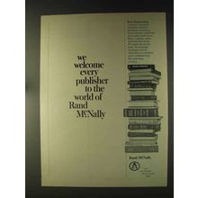 1976 Rand McNally Ad - Welcome Every Publisher
