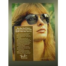 1976 Ray-Ban SunGlasses Ad - So Your Eyes Won't Work Harder