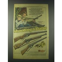 1977 Daisy B-B- Guns Ad - Johnny Unitas - 1938 Red Ryder, 99 Champion, 102 Club