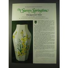 1979 Wedgwood Surrey Springtime Vase Ad