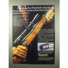 1979 Weatherby Rifles Ad - 33 Years Ago Introduced