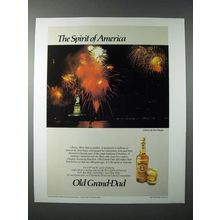 1985 Old Grand Dad Bourbon Whiskey Ad - Ken Regan