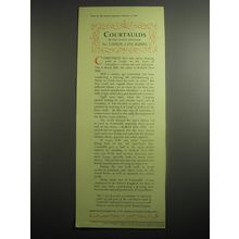 1948 Courtaulds Ltd Ad - Courtaulds in the United Kingdom No. 5 Leigh
