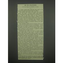1913 Postum Drink Ad - As to Flavour