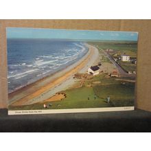 DINAS DINLLE FROM THE HILL, WALES used postcard by E T W Dennis 1977 postmark