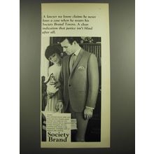 1968 Society Brand Torero Suit Ad - A lawyer we know claims he never loses