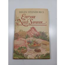 everyone Needs someone By Helen Steiner Rice 1987 Hardback dust cover