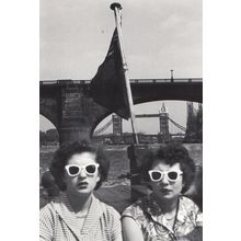 River Thames London Toy Sunglasses Sinking Boat Comic Photo Postcard
