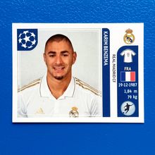 Panini UEFA Champions League 2011/12 Karim Benzema Real Madrid #224
