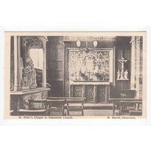 St Peter's Chapel Painswick Church Postcard Gloucestershire Publisher M Barton
