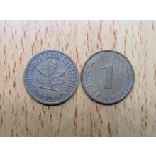 1976d 1 Pfennig Germany Coin