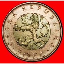 ⰆGERMANY (1993-2025):CZECHIA★50 CROWNS 1993! DISCOVERY COIN★LOW START★NO RESERVE