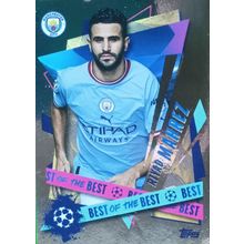 Topps Champions League 22/23 Sticker 510 Riyad Mahrez Manchester City Most Pens
