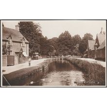 Lower Slaughter, Gloucestershire, c.1920s - RP Postcard