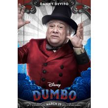 Dumbo (2019)_4 Movie Film Poster Canvas iconic design