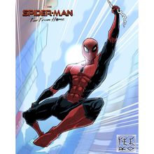 Spider Man Far From Home 50 Poster Canvas Movie Film Print A0 A1 A2 A3 A4 A5 A6