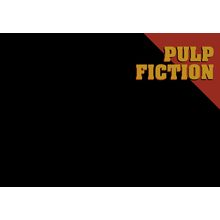 Pulp Fiction 3 Poster Canvas Movie Film Print A0 A1 A2 A3 A4 A5 A6 Art Wall Deco