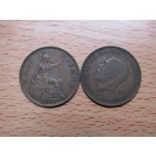 GB 1931 George V 1/2d Half Penny Coin