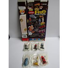 Weetabix - Weetos 2002 Captain Scarlet Models Cereal Box & Toy Set of 6 Sealed