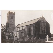 ED 198 NARBOROUGH CHURCH . RP POSTCARD