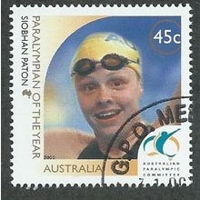 AUS 2000 45c 'PARALYMPIAN OF THE YEAR - PATON' (C.T.O) FINE USED (EBID48-295)