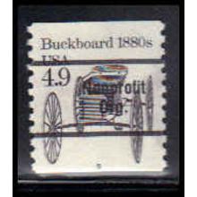 2124a 4.9c Buckboard Very Fine MNH Dry Gum CNS 5 PA5817