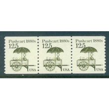 2133 12.5c Pushcart Fine MNH Dry Gum PNC 1/3 W0395
