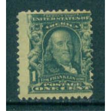 300 1c Benjamin Franklin Average MNH M05757