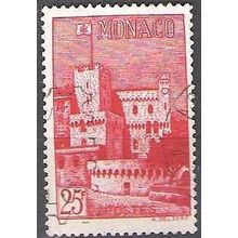 Monaco 1954 Michel 490 O Cote (2008) 1.00 € Palais Cachet rond