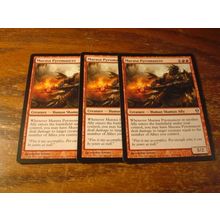 Magic The Gathering, MTG, 3-Cards, 1993-2009, MURASA PYROMANCER, nm