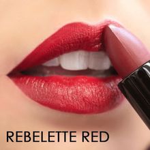 Velvet Semi-Matte Lipstick [ Rebelette Red ]