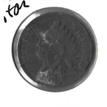 1863 US Civil War Token F/Vf One Country Rare!