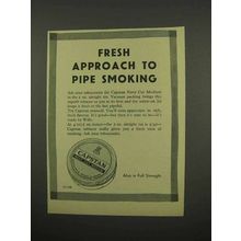 1957 Capstan Navy Cut Medium Tobacco Ad - Fresh