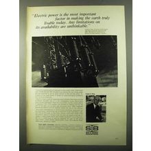 1971 Sola Basic Industries Ad - Electric Power