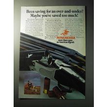 1977 Winchester Pigeon Grade 101, Xpert 96 Shotgun Ad