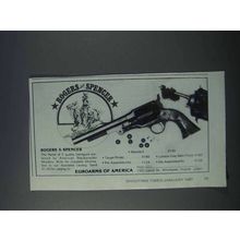 1981 Rogers & Spencer Handgun Ad