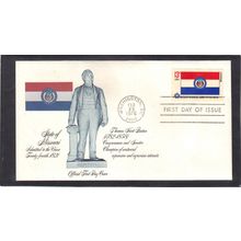 FDC Fleetwood 1656 13c Missouri (Cachet-U/A) CV01185