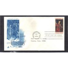 FDC Art Craft 1363 6c Christmas (Cachet-Typed/A) CV40696